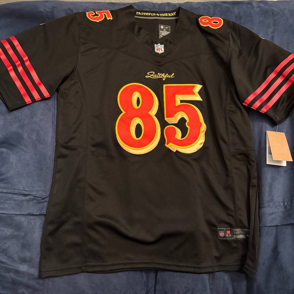 San Francisco 49ers George Kittle #85 Nike Jersey – Black – Size XL